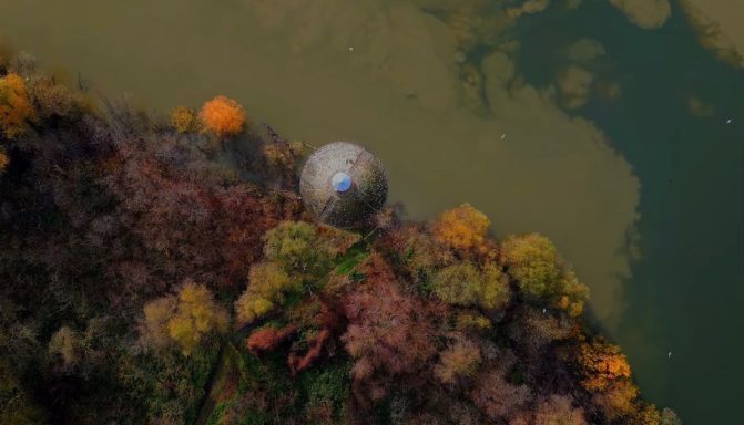 Aerial landscape photography by Bojan Stojanović.